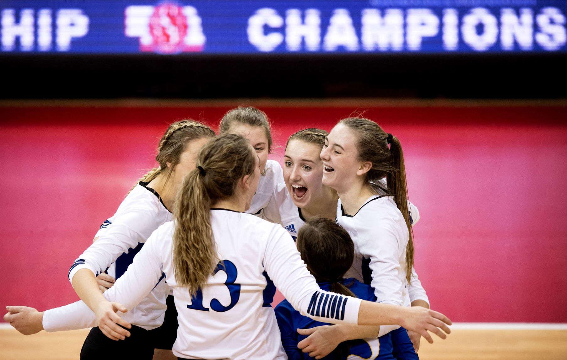 C-1 volleyball, Lincoln Lutheran vs. Wahoo, 11/10/18